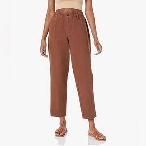 The Drop Isla brown paper bag jean size M